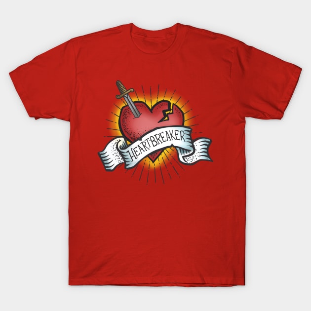 Heartbreaker T-Shirt by LittleBunnySunshine